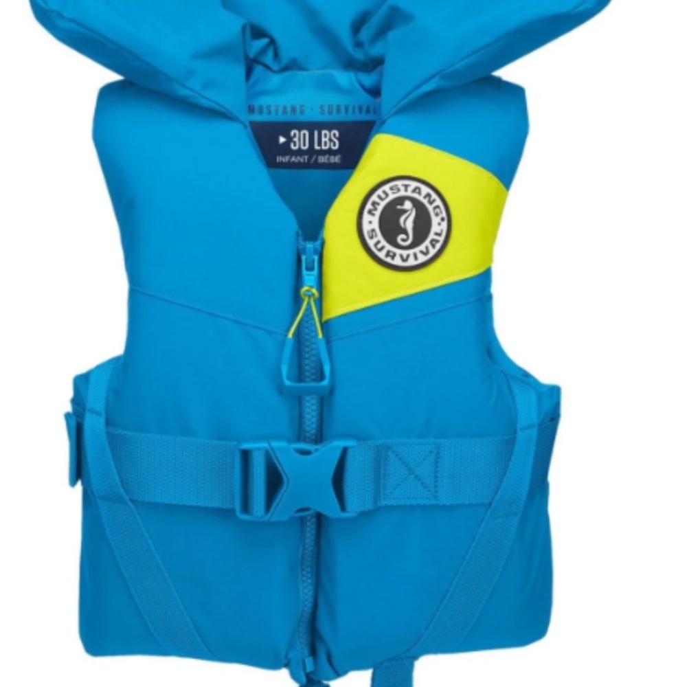 Mustang Survival Infant Life Vest. Up to 30lbs